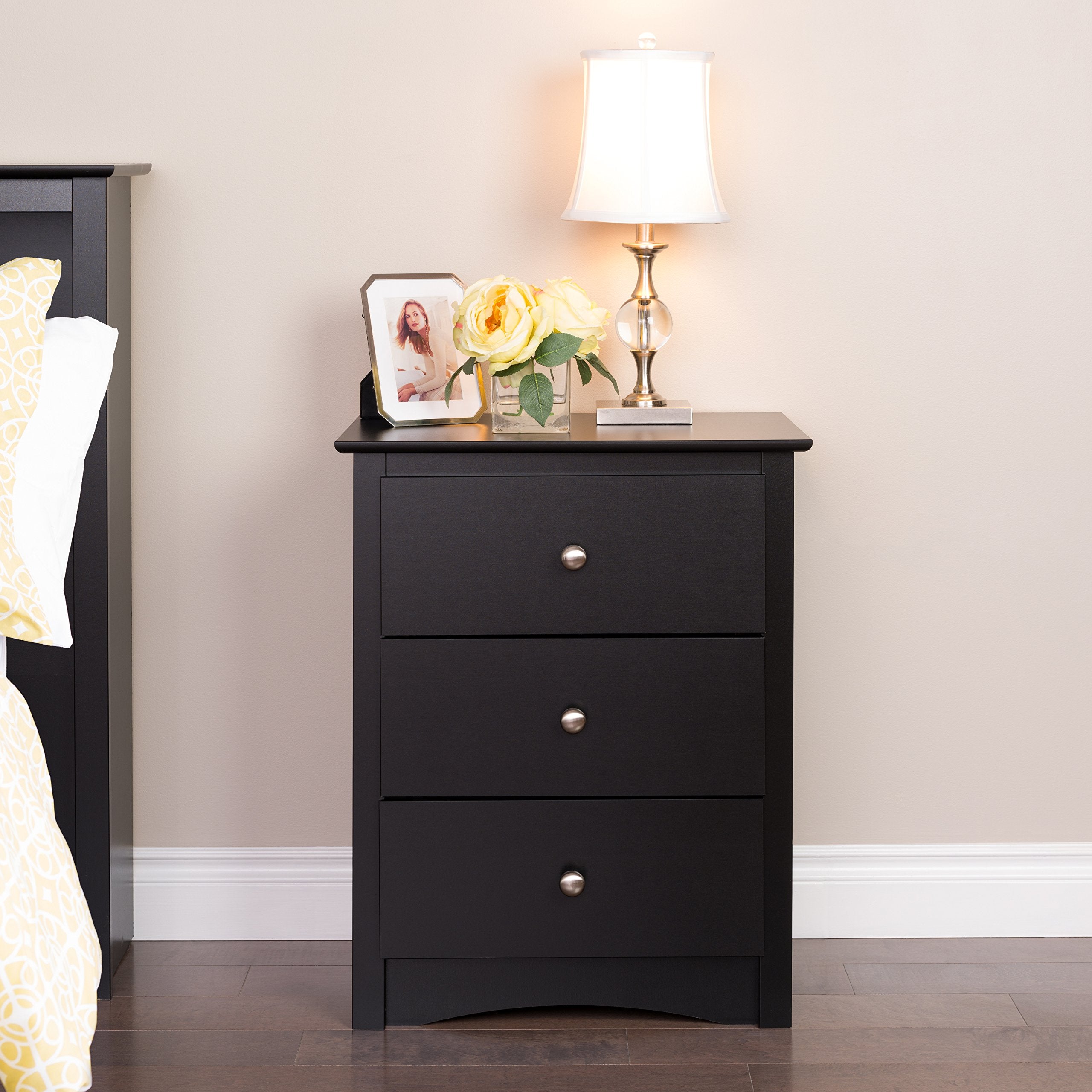 Prepac BDC 2403 Sonoma Nightstand 3 Drawer