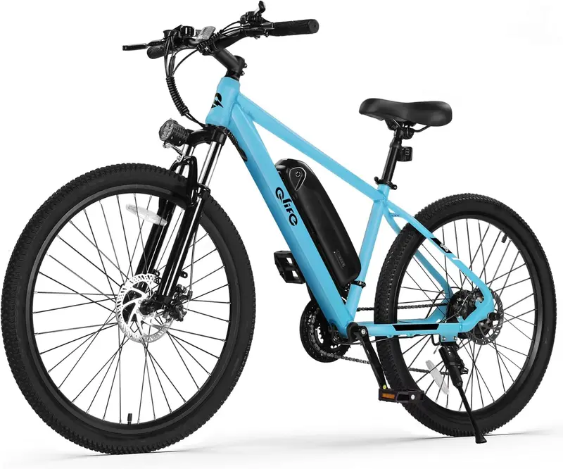 Qlife Racer Adult E-Bike – 21-Speed Mountain Bike with Lightweight Frame