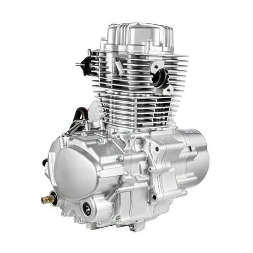 250CC/200CC 4 Stroke Engine Motor for ATV Dirt Bike Go Kart, 5-Speed Manual Transmission Engine Motor - Single Cylinder, 7500rpm (250CC/200CC 4 Stroke)