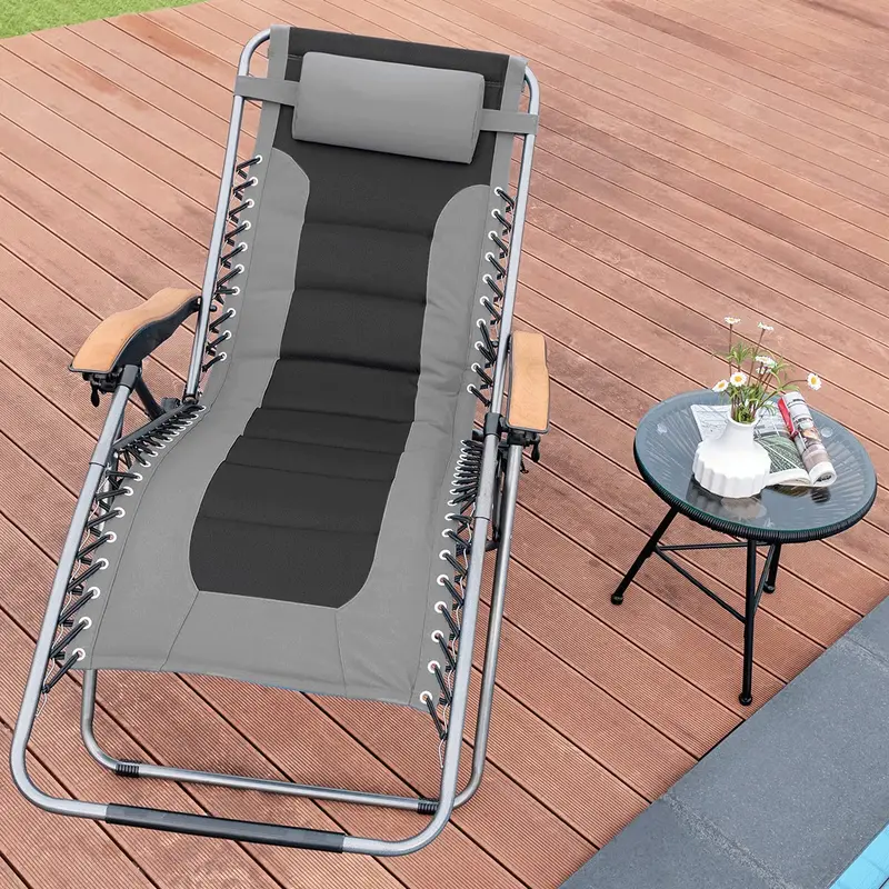 Zero Gravity Reclining Lounge Chair – Compact Foldable Design for Relaxation