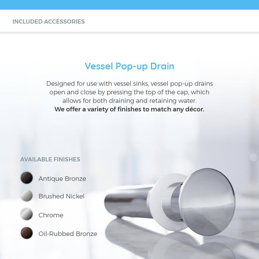 605 Brushed Nickel Waterfall Faucet Bathroom Ensemble