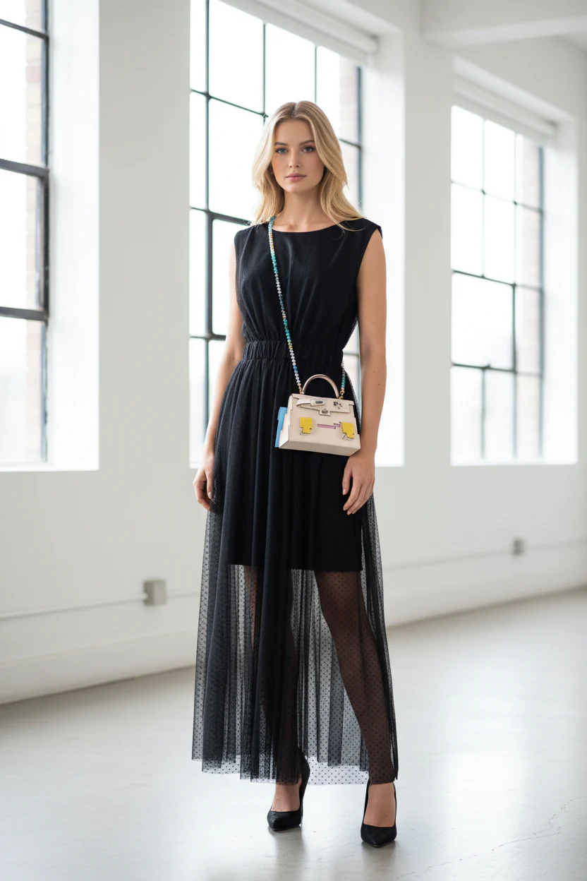 Hermès Kelly Doll Quelle Idole Picto Nata Epsom Palladium Hardware