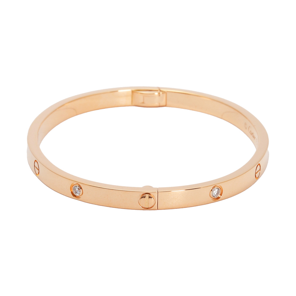 Cartier Love Sm Bracelet 18K Rose Gold Diamond B6047600