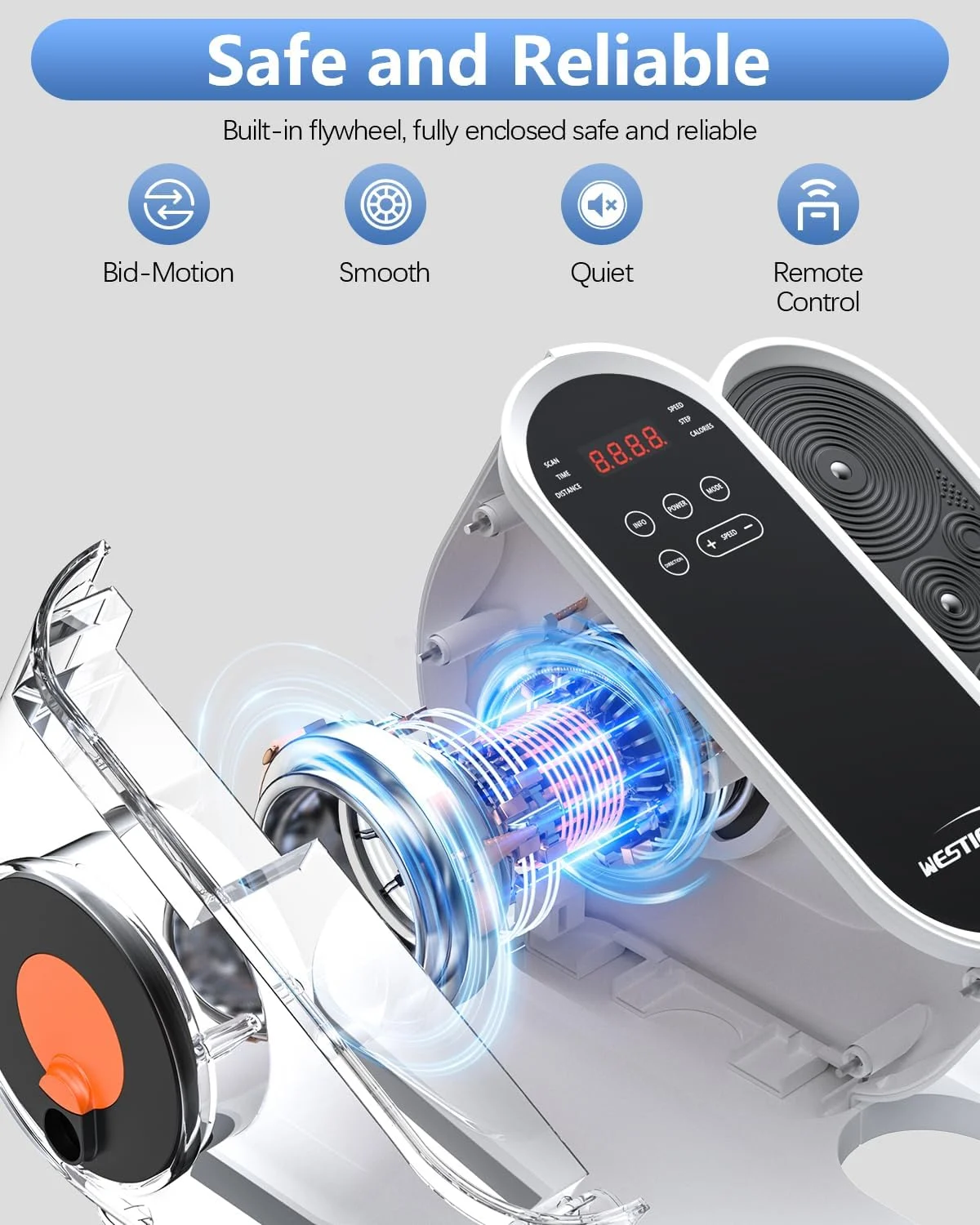 Under Desk Elliptical Machine, Electric Ellipse Leg Exerciser While Sitting for Seniors Adults, Leg Ercise Pro, Leg Exerciser While Sitting, Home Use Seated Ellipse Leg Exerciser