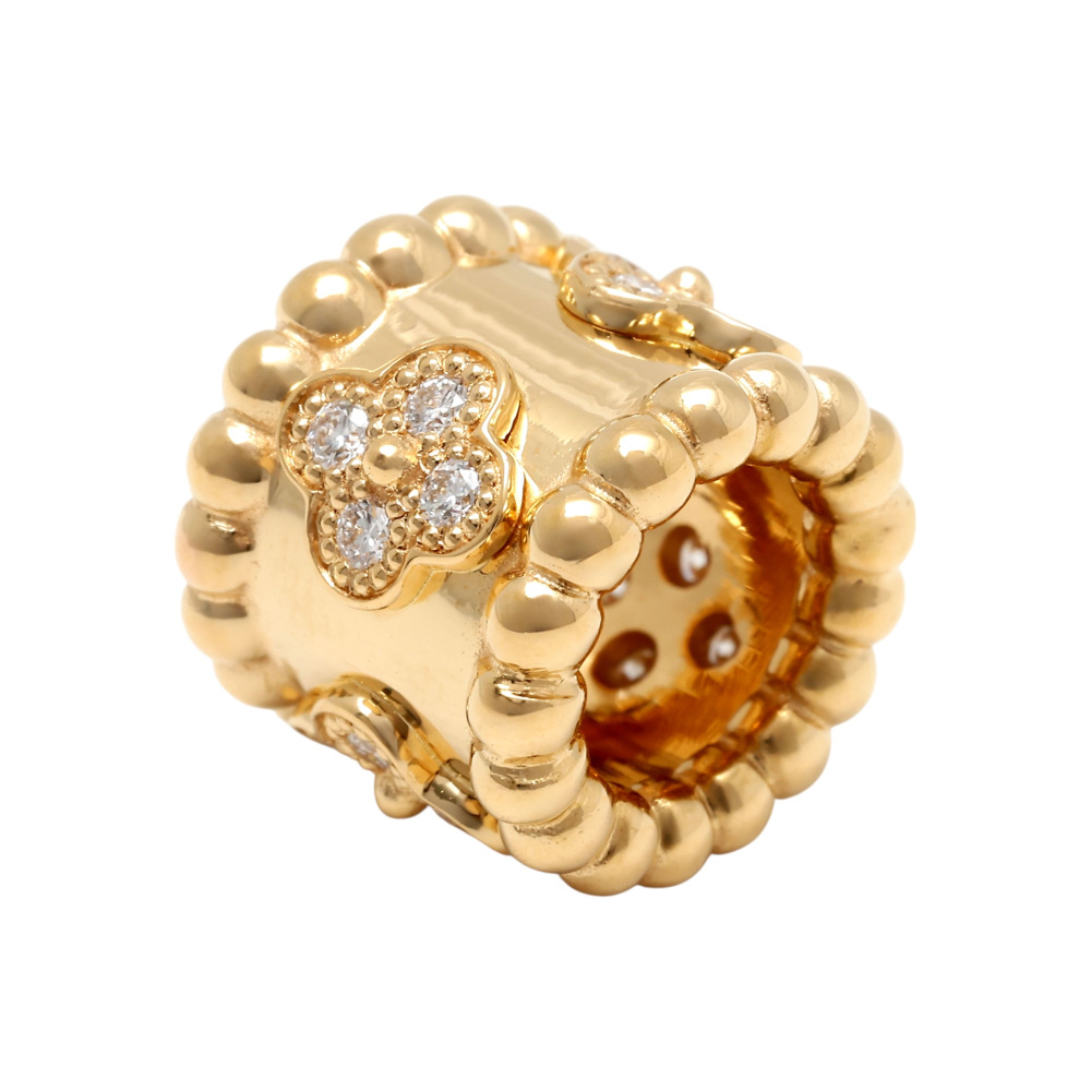 Van Cleef & Arpels Perlet Necklace 18K Yellow Gold Diamond VCARO3YG00