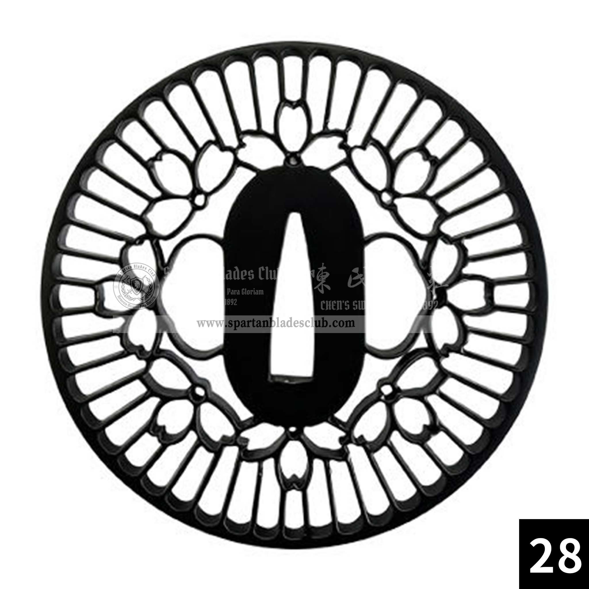 Custom Your Katana | Iron Tsuba | Spartan Blades Club | CHEN'S SWORDS 1892 - Spartan Blades Club - 陳氏劍莊1892