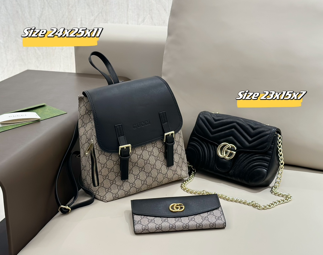 Gucci  three piece set - cnluxepick