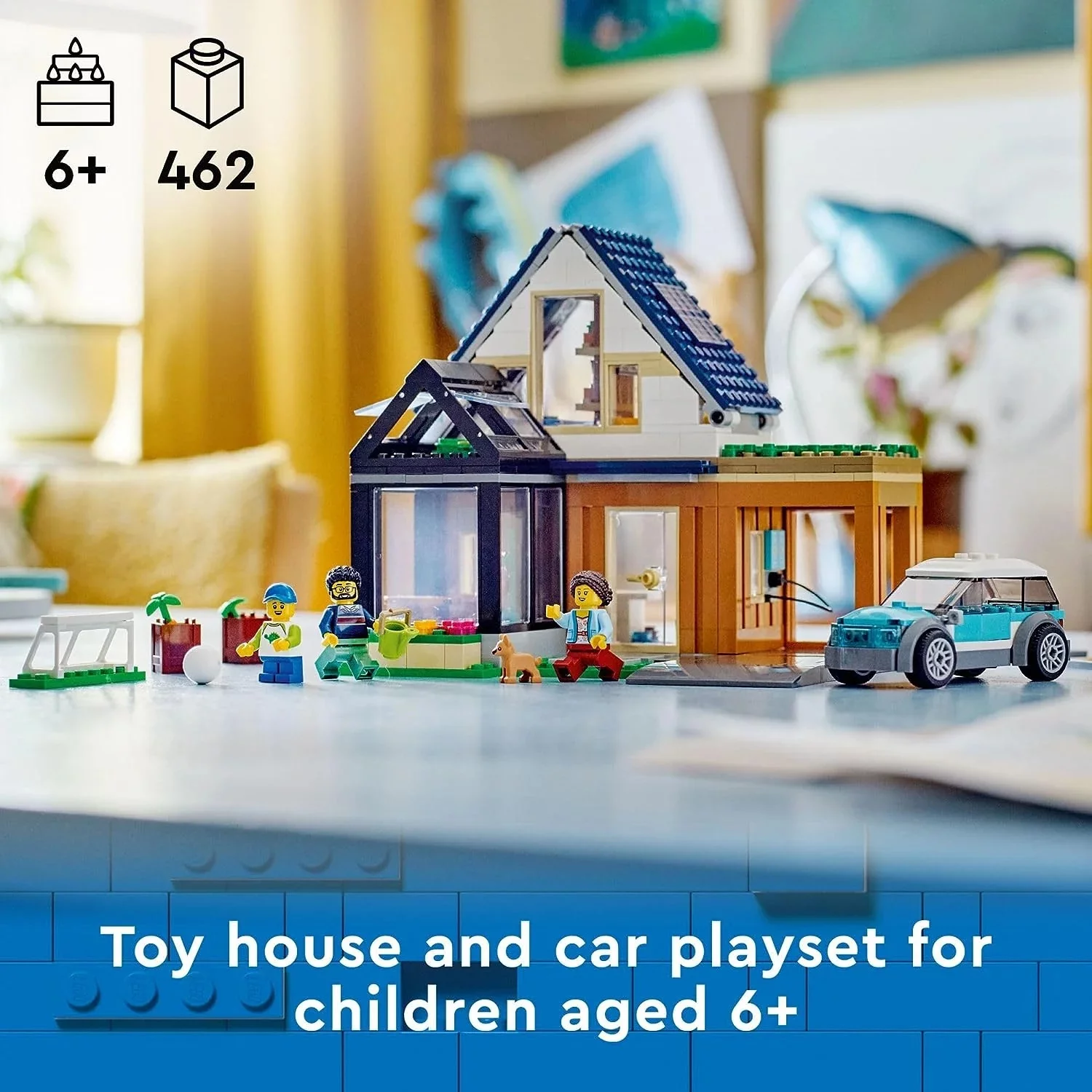 Lego City Family House and Electric Car 60398