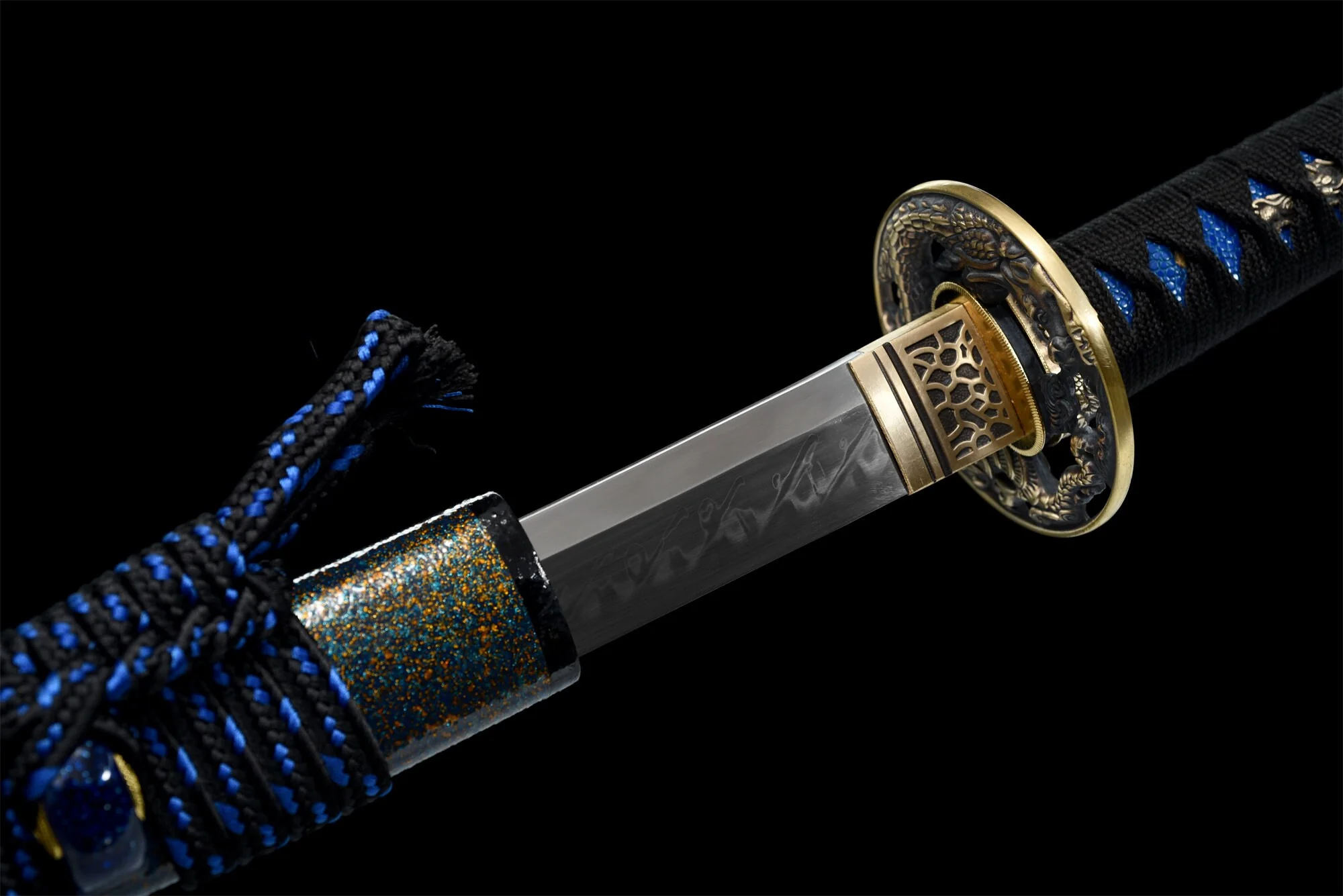 Dragon Katana – T10 Clay Tempered, Full Tang
