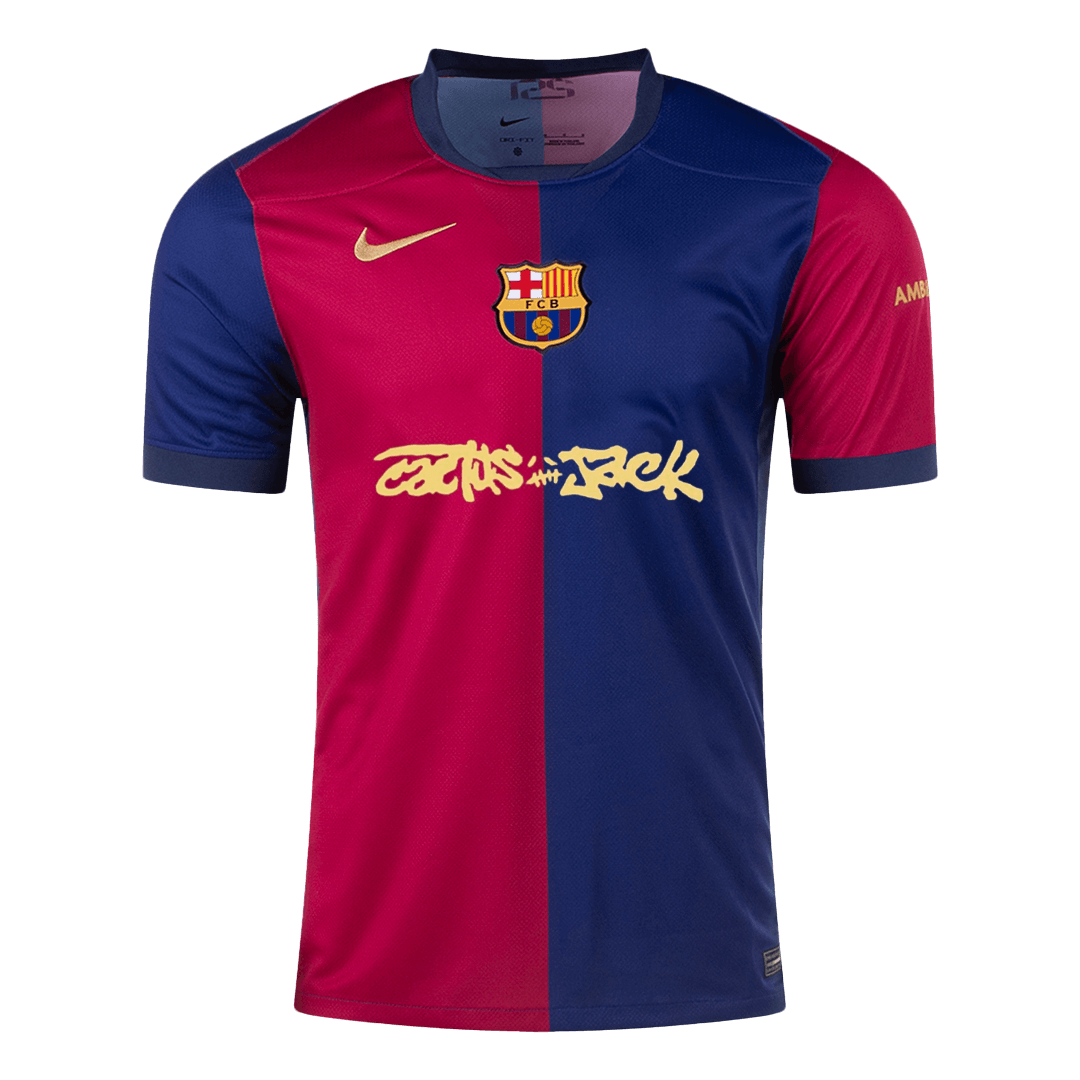 Barcelona X Travis Scott Home Soccer Jersey