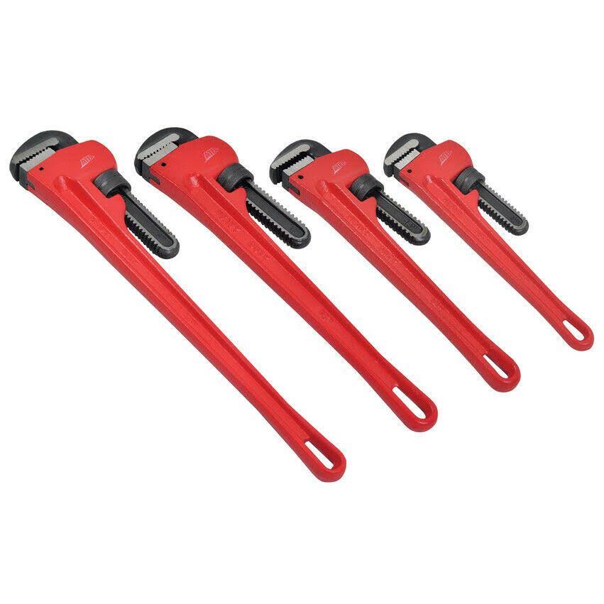 ATD Tools 625 - 4 pc. Heavy-Duty Pipe Wrench Set