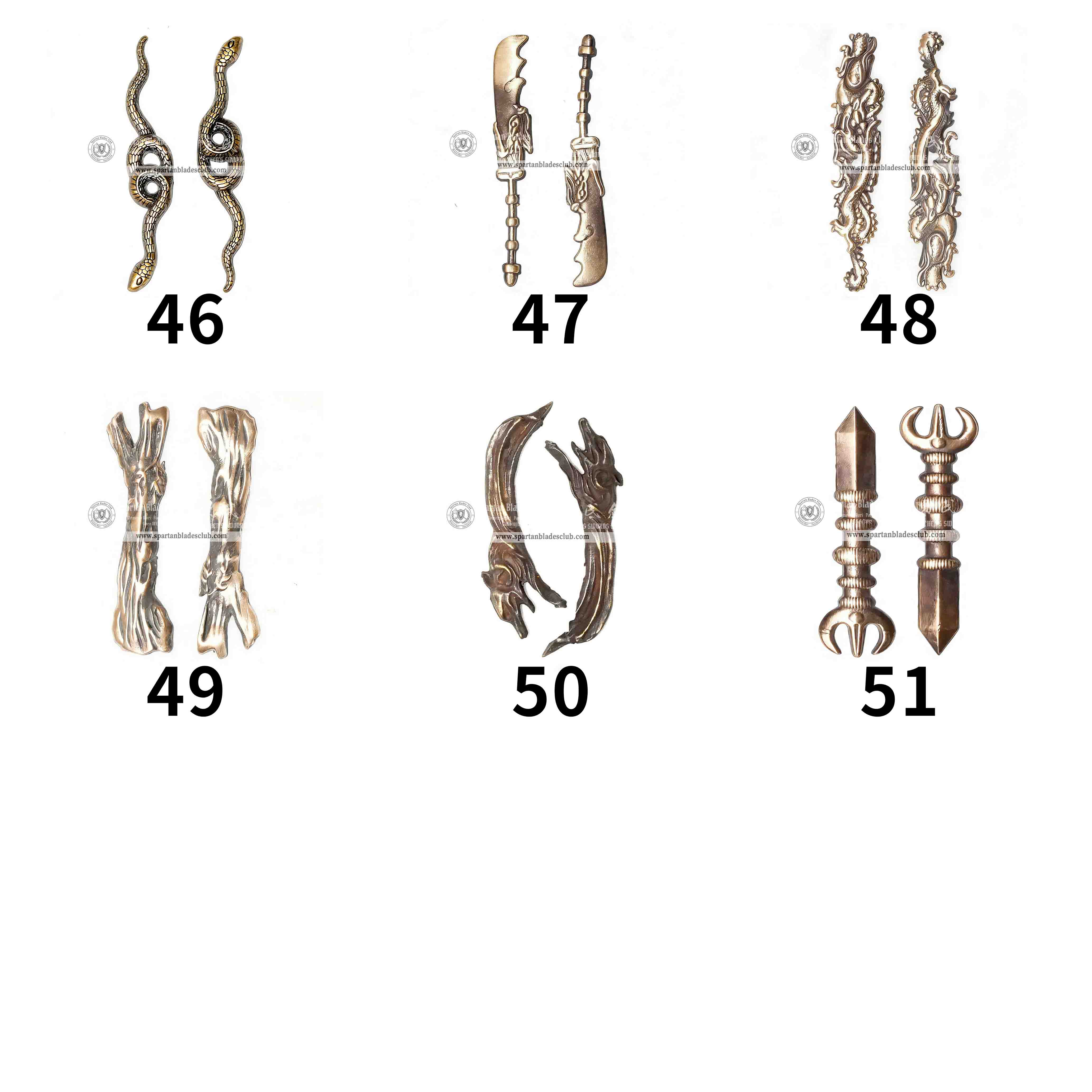 Custom Your Katana | Menuki | Spartan Blades Club | CHEN'S SWORDS 1892 - Spartan Blades Club - 陳氏劍莊1892