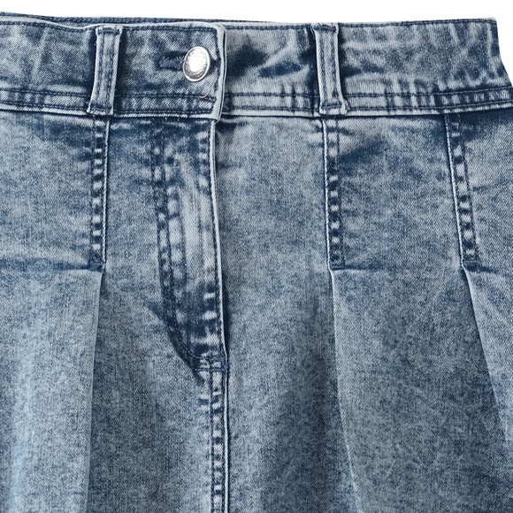 Beatwear Mädchen Jeansrock mit Falten