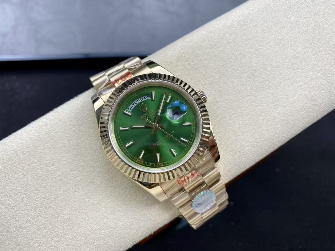 Rolex Datejust 41mm Blue Dial Jubilee 18K White Gold Bezel Watch - cnluxepick