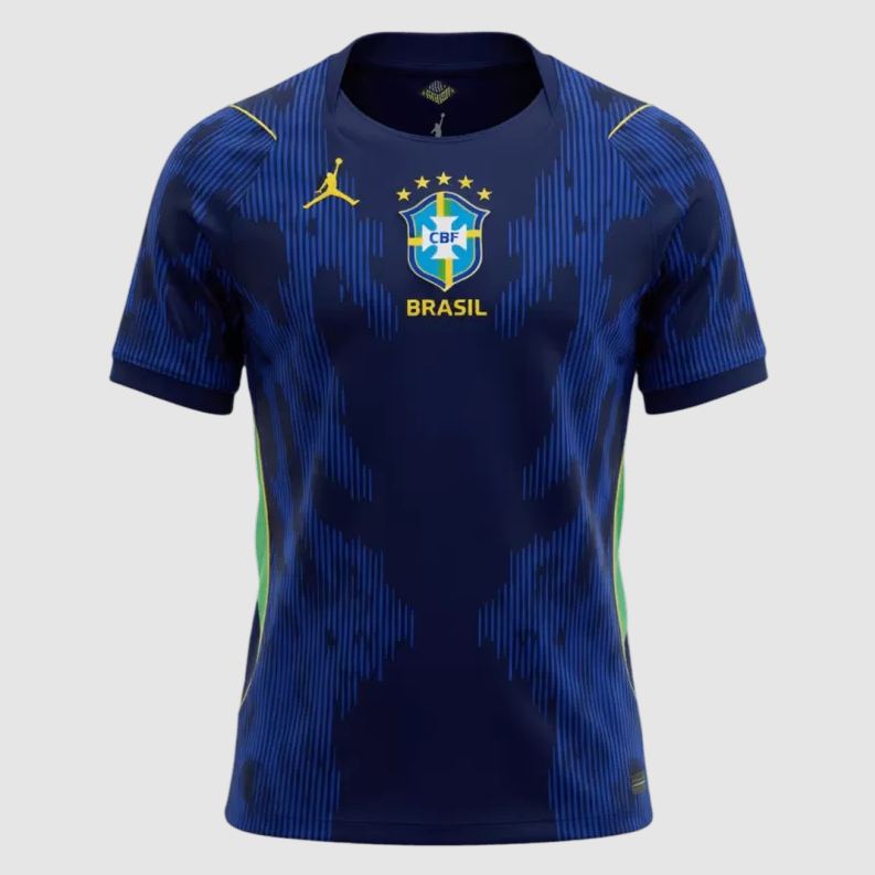 Brazil Away Soccer Jersey World Cup 2026