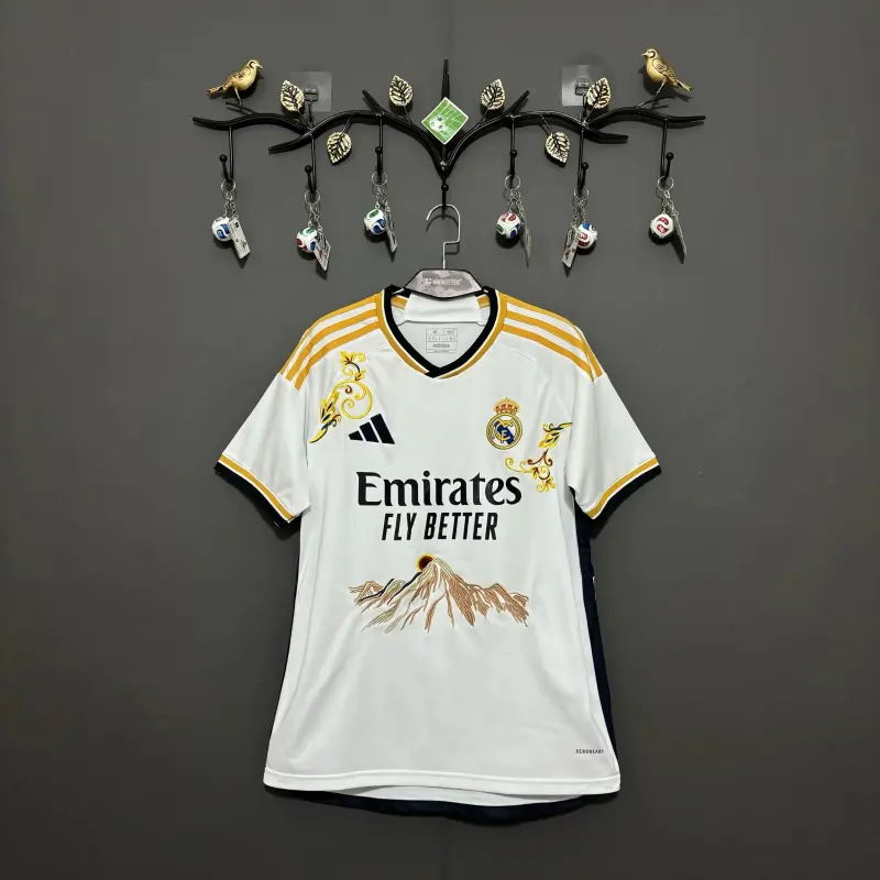 Real Madrid 2023/24 Home Embroidered Jersey S-XXL Fan Version