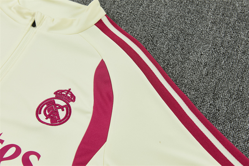 Real Madrid 26/27 Training Suit Cream 5