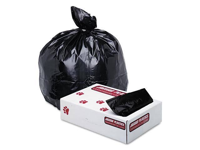 Jaguar Plastics 30 gal. White Industrial Strength Commercial Can Liners (100/Carton)