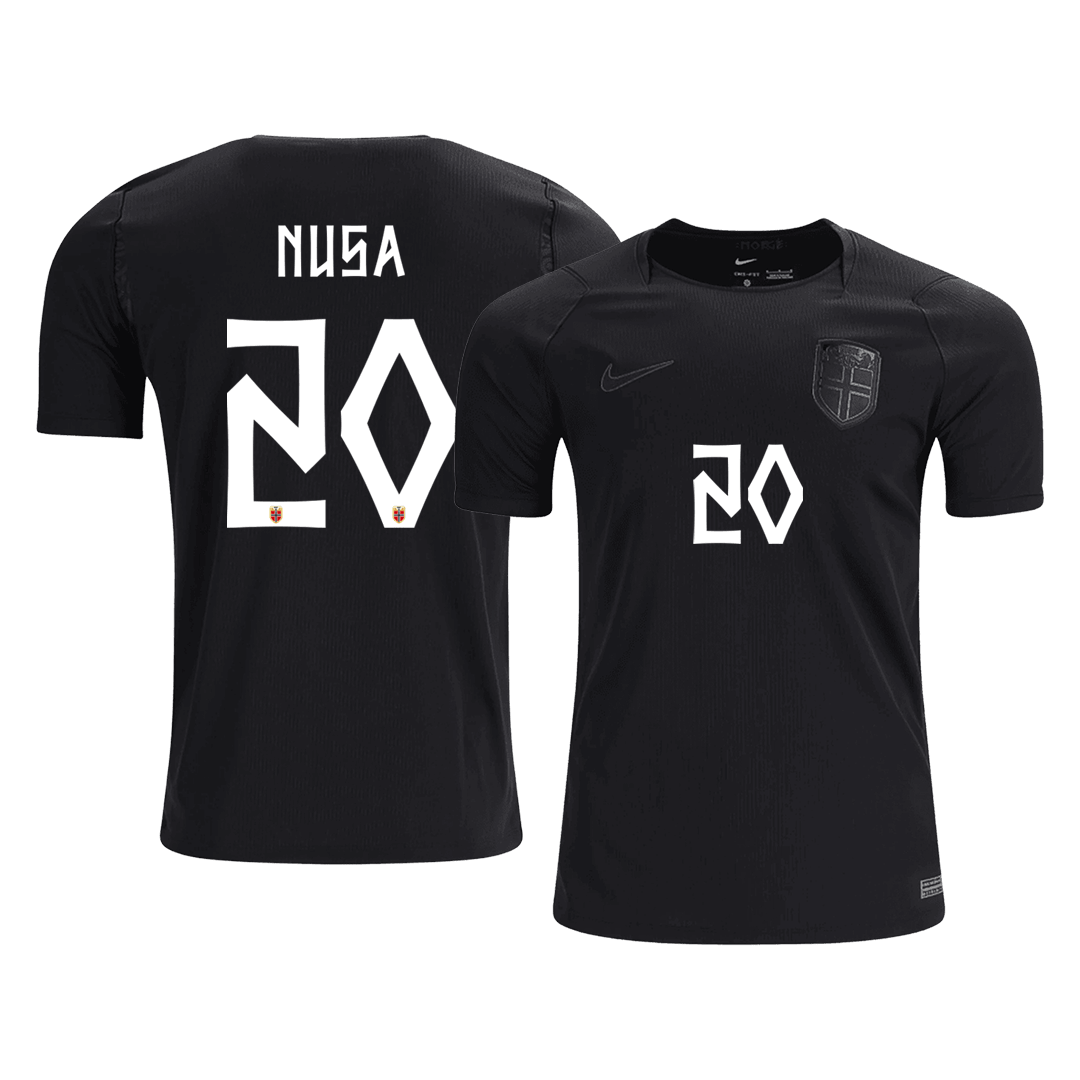 NUSA #20 Norway Away Soccer Jersey World Cup 2026