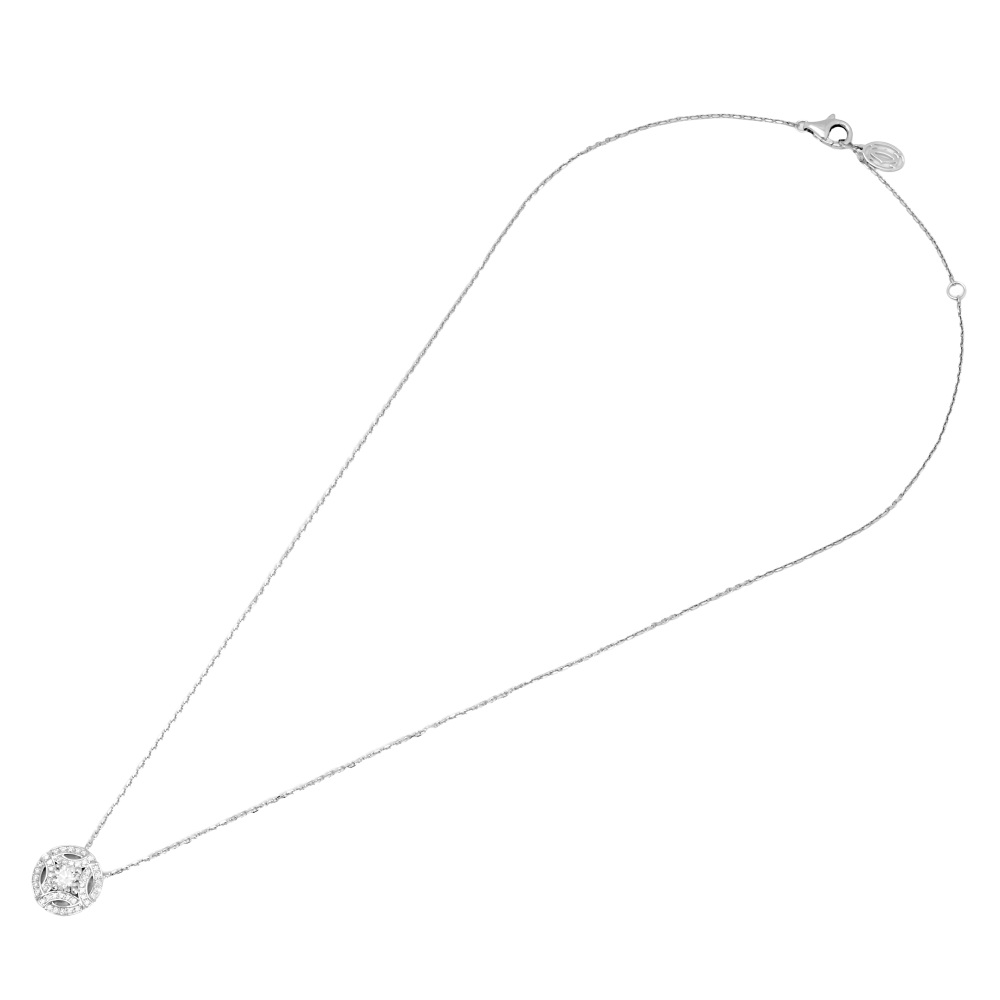 Cartier Gallantry Necklace 18K White Gold Diamond N7424168