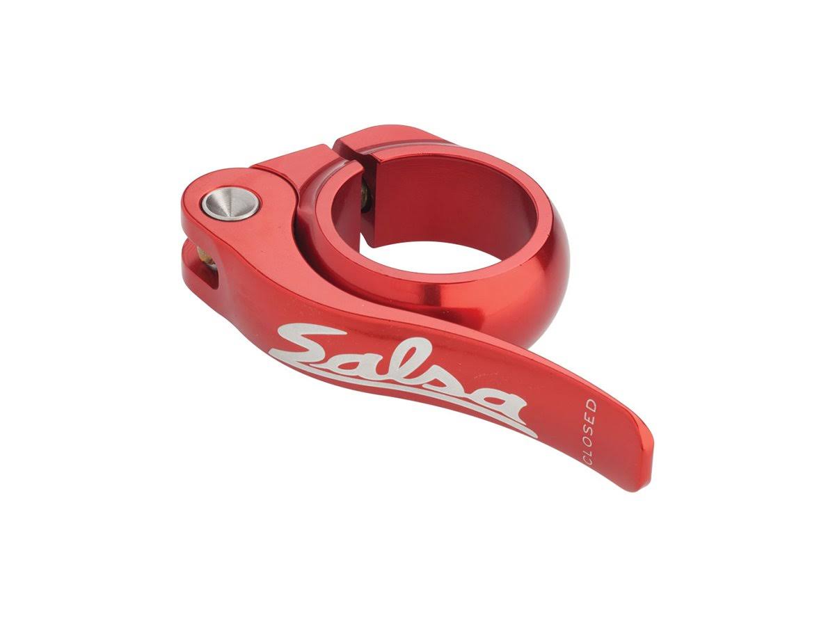 Salsa Flip Lock Seat Clamp Black, 32.0