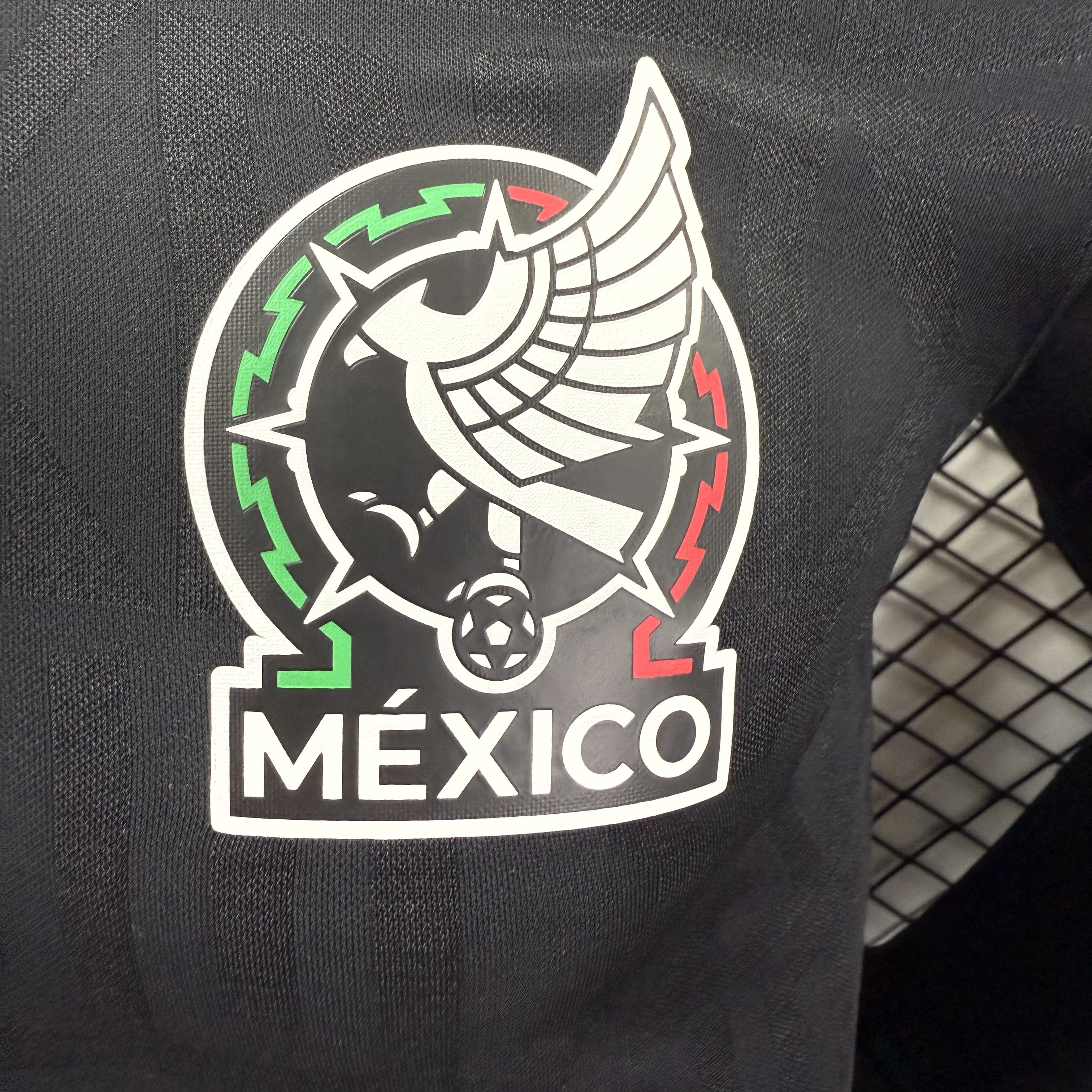Player Version Mexico Special Black Jersey Long Sleeves S-3XL 4