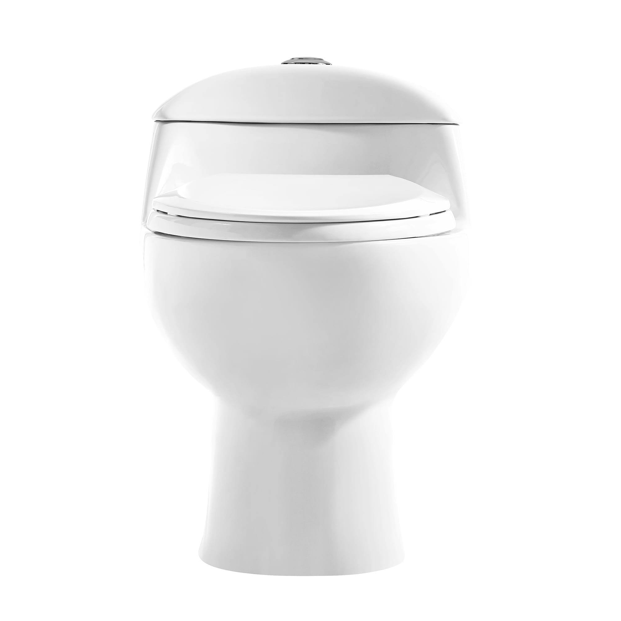 Swiss Madison SM-1T803 Chateau Dual Flush Elongated One-Piece ToilettSeat, White