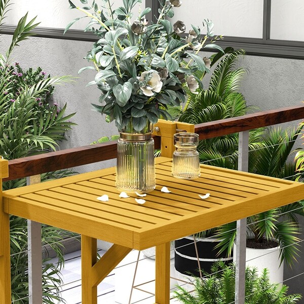 Balcony Railing Table