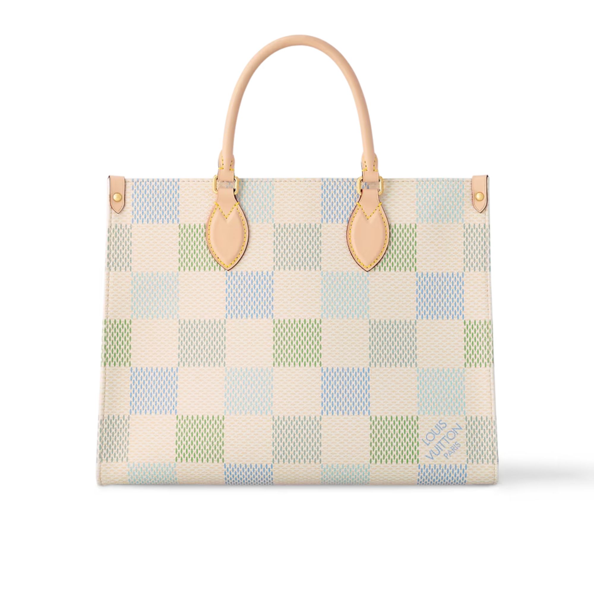 Louis Vuitton Onthego Mm Autres Toiles Damier Pistachio N40518 35Cm