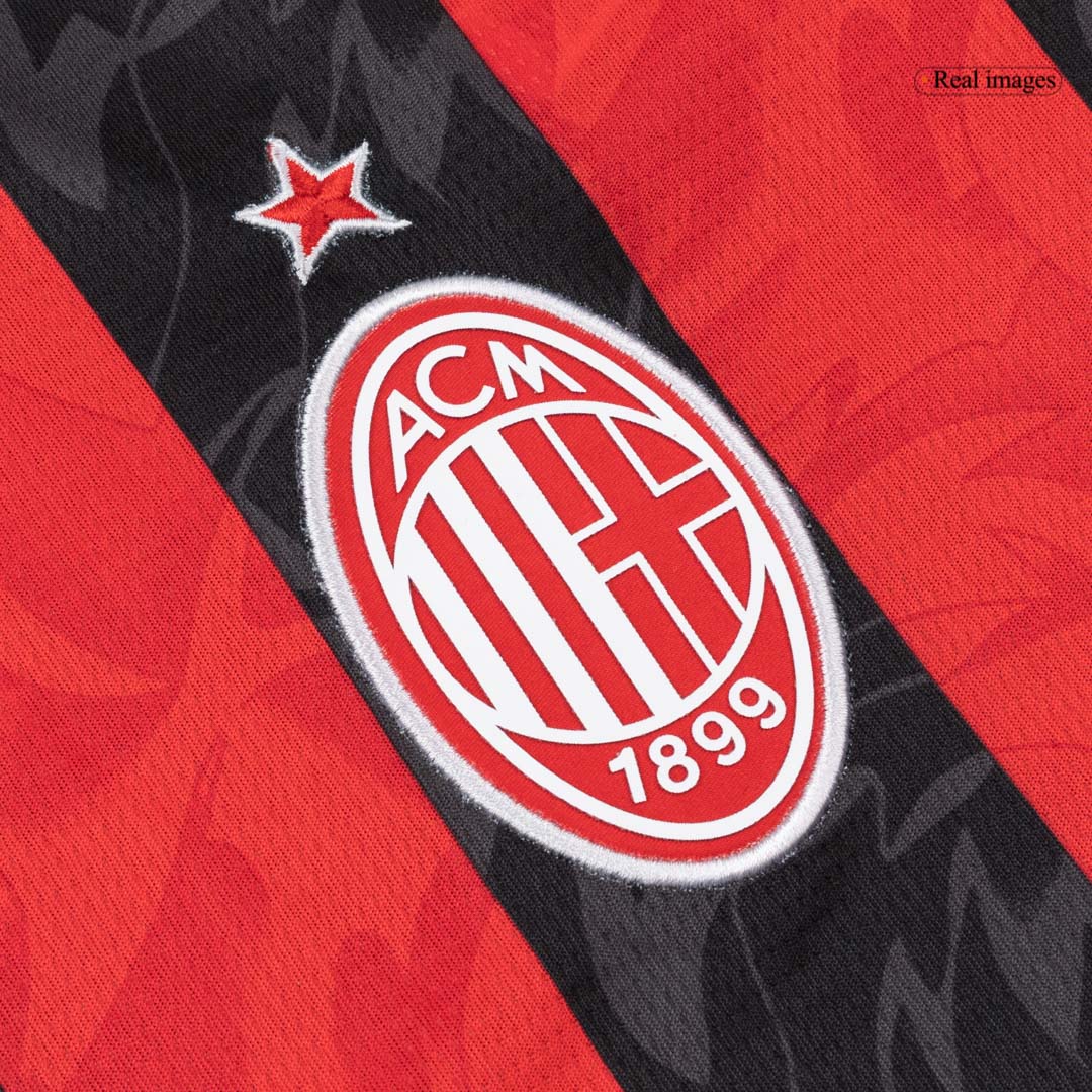 AC Milan Home Long Sleeve Jersey 2025/26