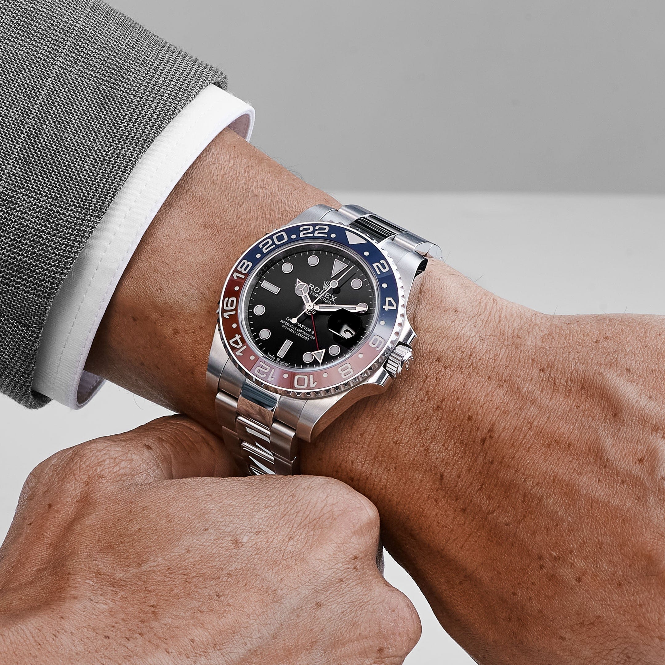 Rolex GMT-Master II 126710BLRO 'Pepsi' Stainless Steel Black Dial Oyster (2025)