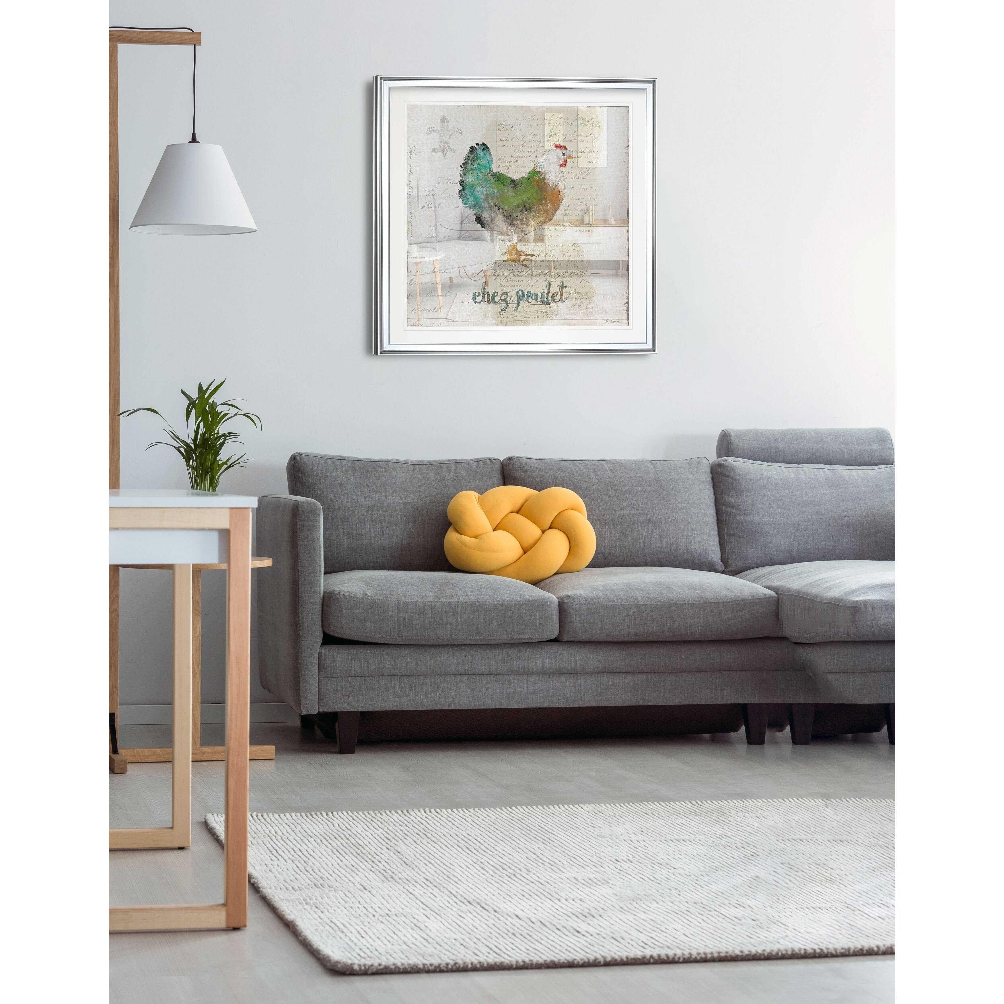 Tranquility by The Sea II -Framed Giclee Print - 32 x 32