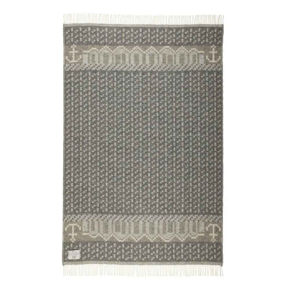 Skafto Sno Wool Blanket