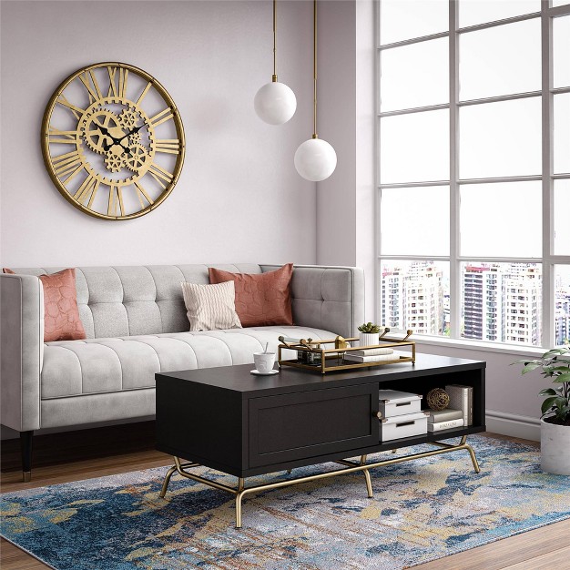 Nova Coffee Table Black Cosmoliving By Cosmopolitan
