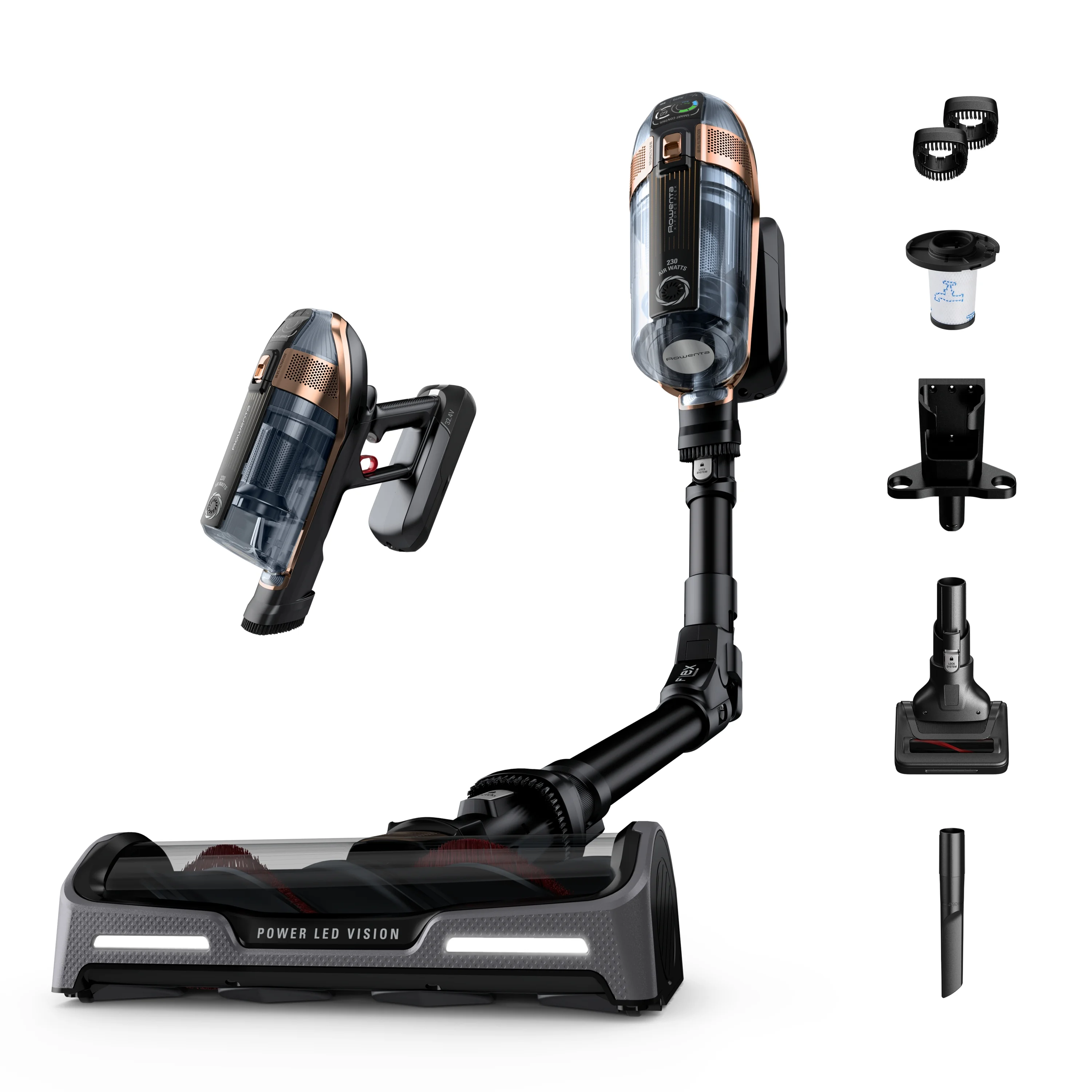 Rowenta X-Force Flex 15.60 Cordless Stick Vacuum Cleaner, RH99F2U1