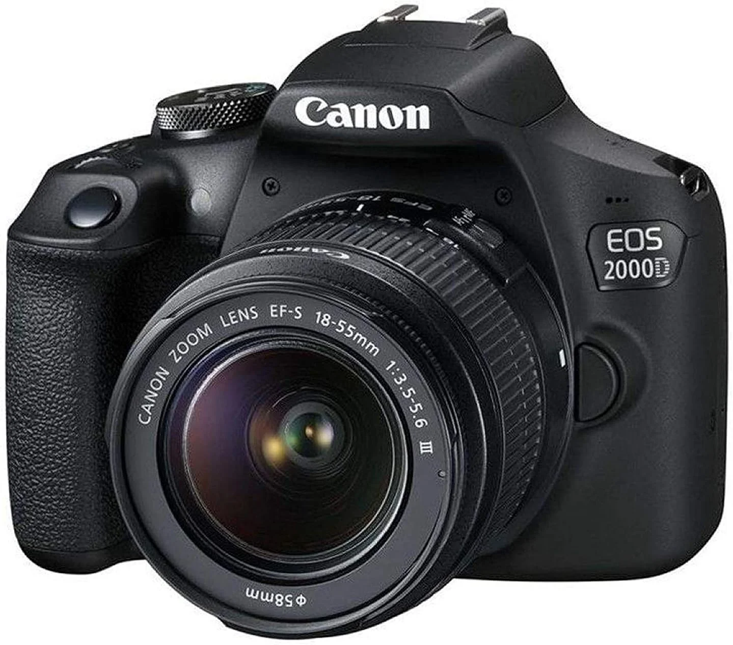 Canon EOS 2000D / Rebel T7 DSLR (New) 18-55 Lens, Wi-Fi, Filter, Bag, Card and Many More
