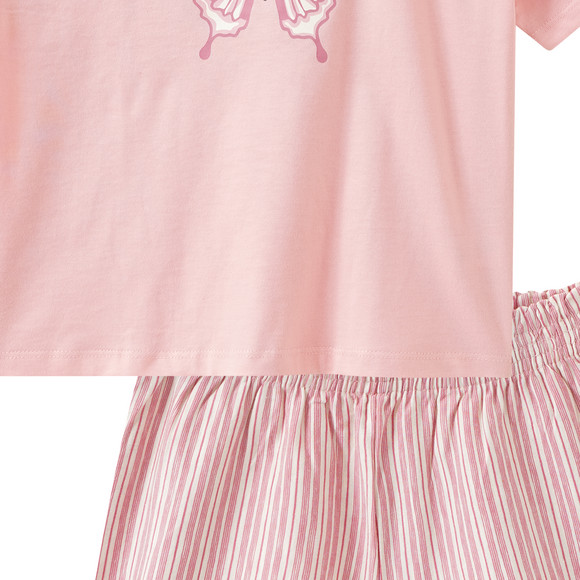 Topolino Mädchen Shorty mit Schmetterlings-Print