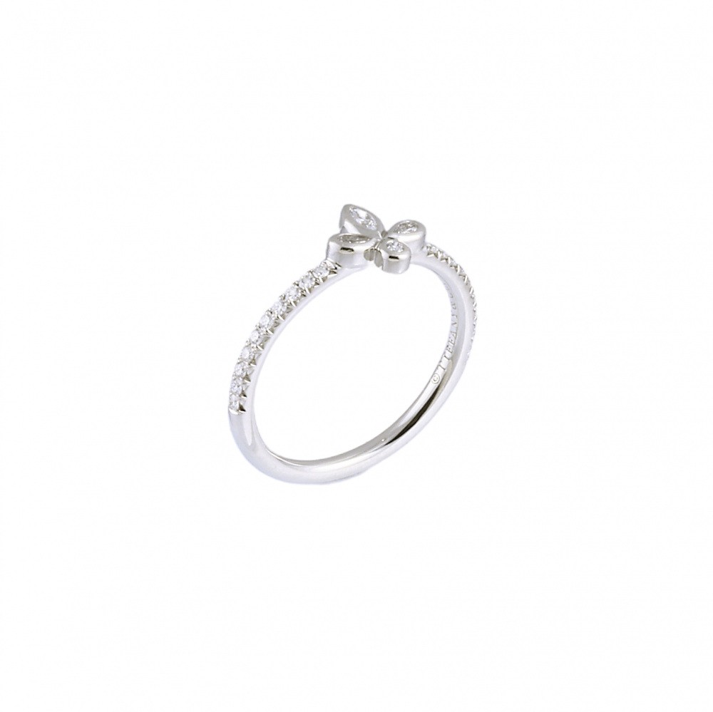 Tiffany & Co. Tiffany Fleur Do Squirrel Diamond PT950 Ring Platinum