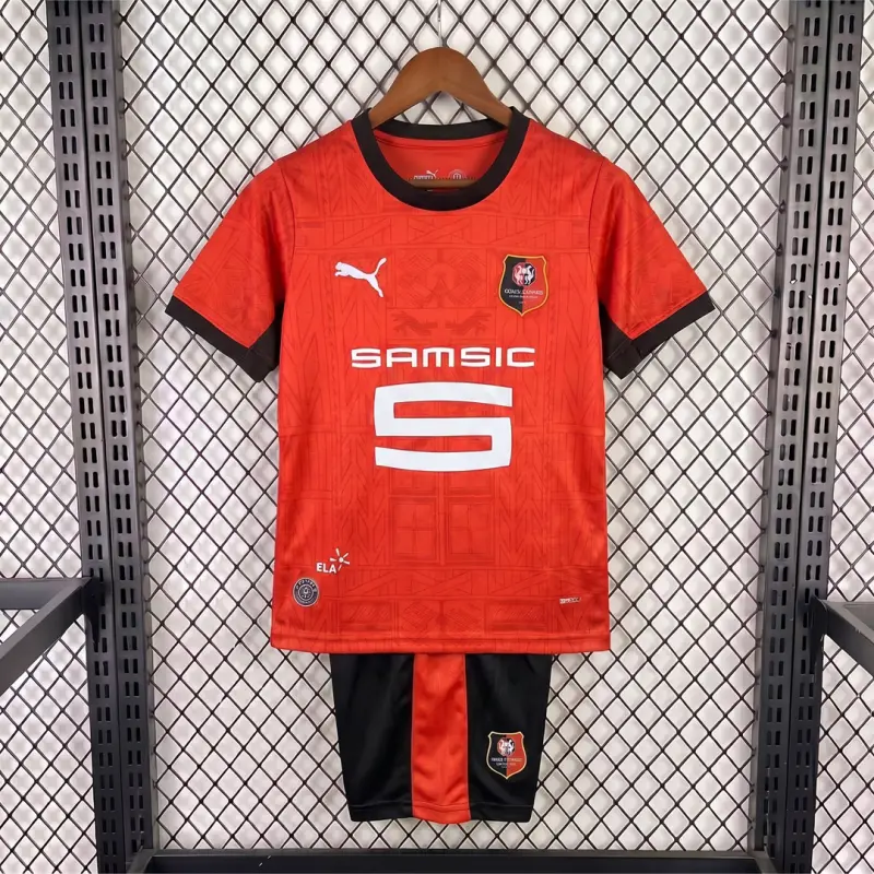 Kids Rennes 26/27 Home Jersey