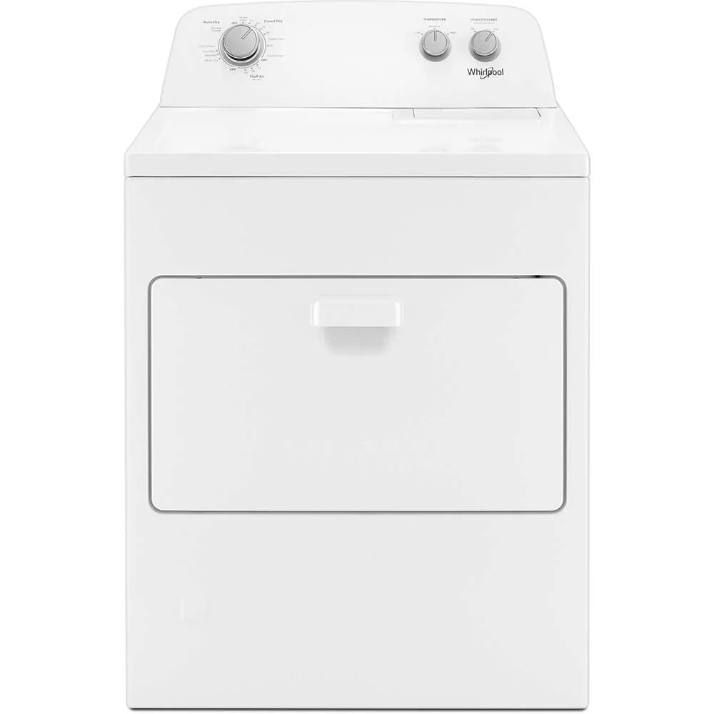 Whirlpool Brand New WGD4850HW 7.0 Cu. ft. Auto Dry Gas Dryer - White, Dimensions -Height 43