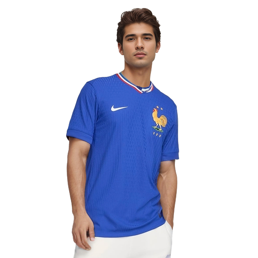 France Home Soccer Jersey EURO