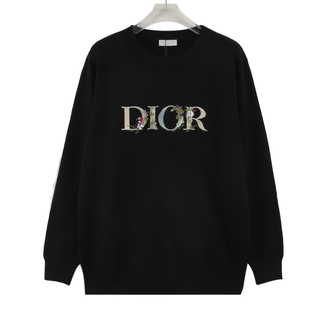DIOR Embroidered Sweatshirt - cnluxepick