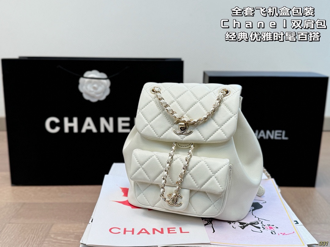 Chanel Fashionable Casual Backpack - cnluxepick