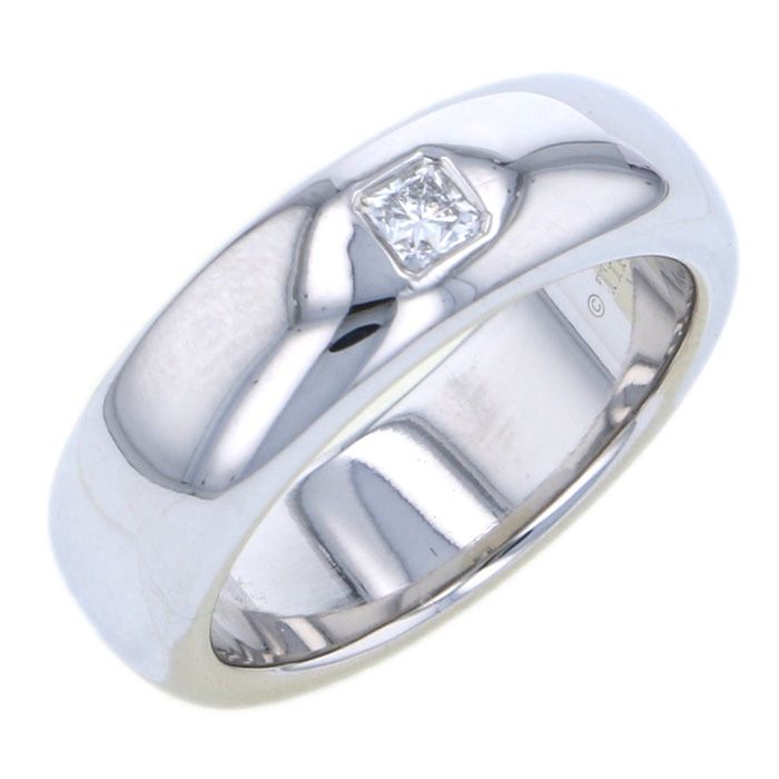 Tiffany & Co. Tiffany Lucida PT950 Ring Platinum Diamond