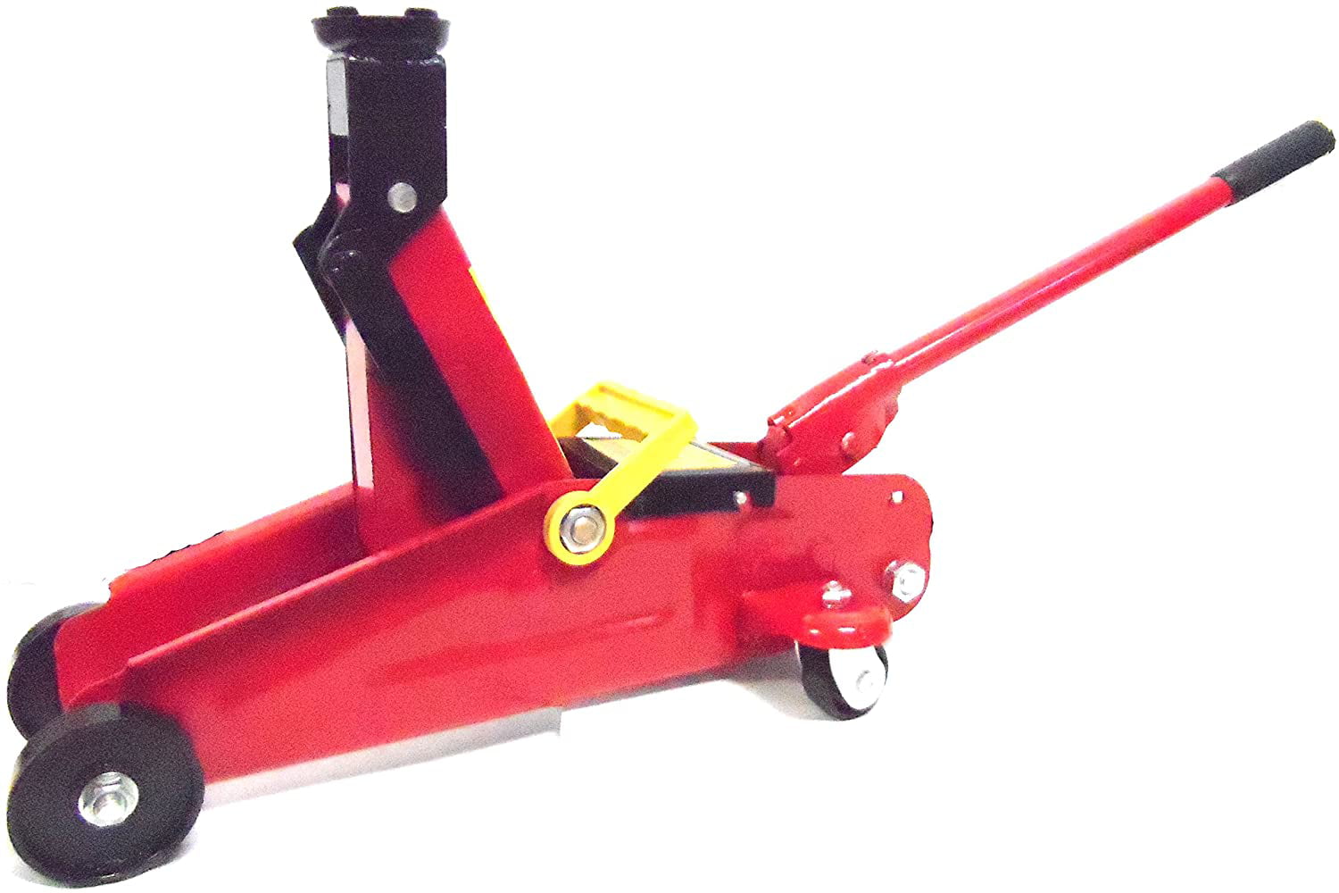 2 Ton Floor Jack with Hard Case Stable Quick Release for Automotive Repairing Work Cars Red