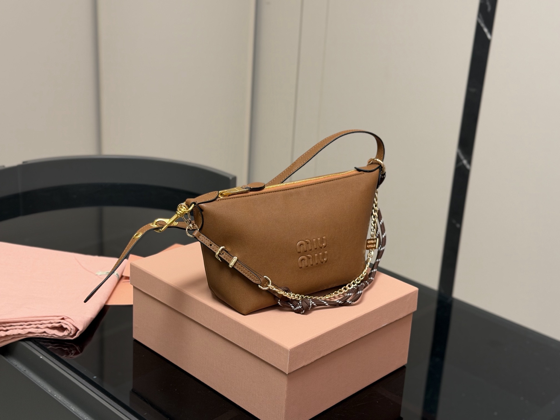 Miu Miu canvas mini lunchbox bag - cnluxepick
