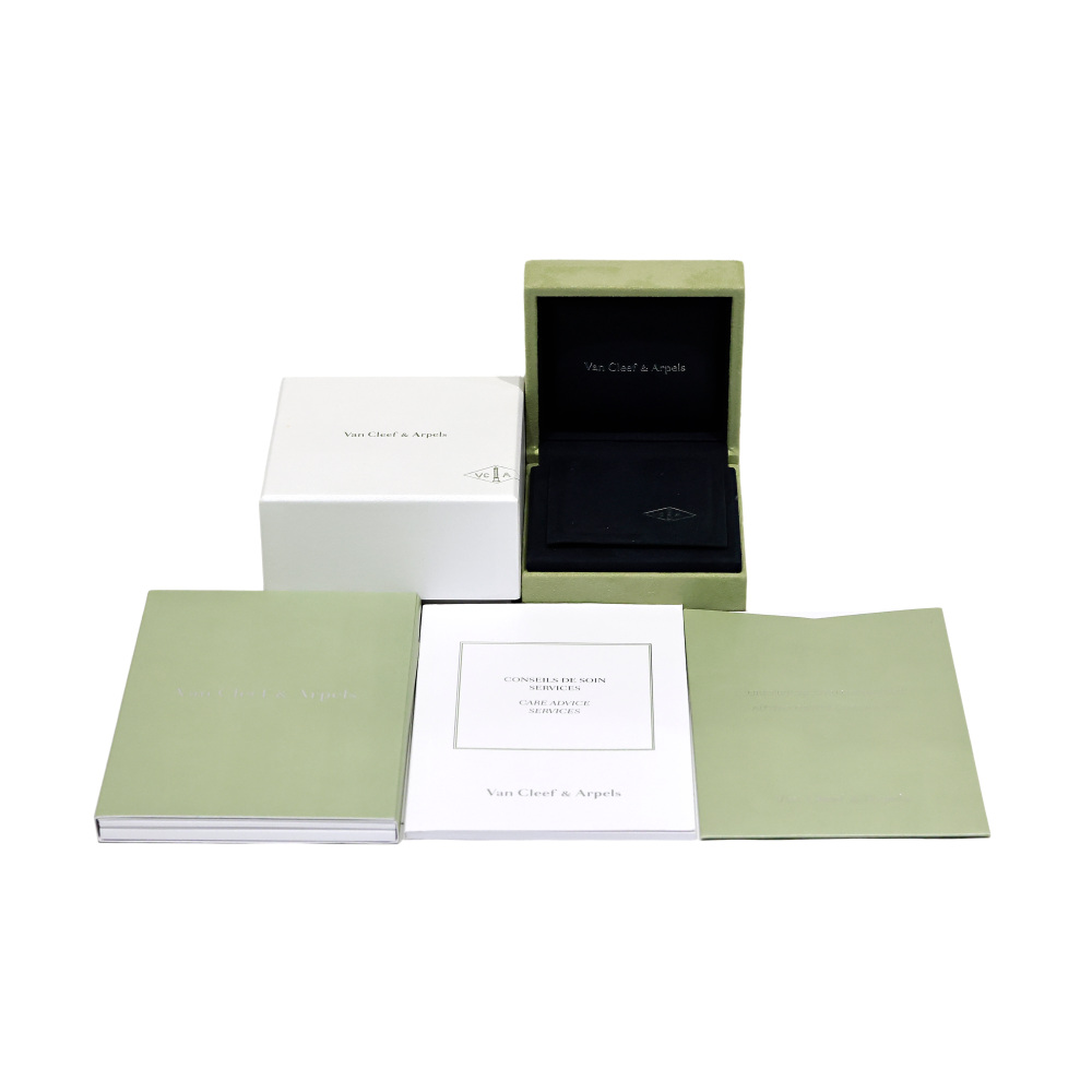 Van Cleef & Arpels Magic Alhambra Necklace 18K White Gold Mother of Pearl VCARN32200