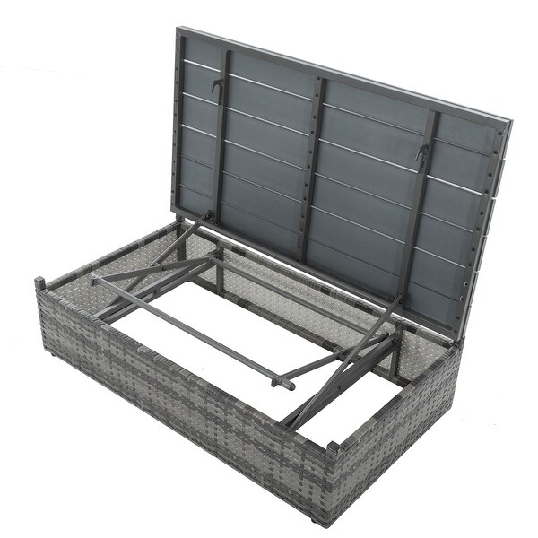 5 Set Wicker Furniture,Patio Furniture,Seasonal PE Wicker Furniture