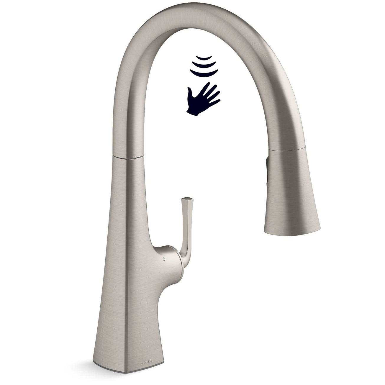 Kohler Touchless Kitchen Faucet Graze - K-22068-CP