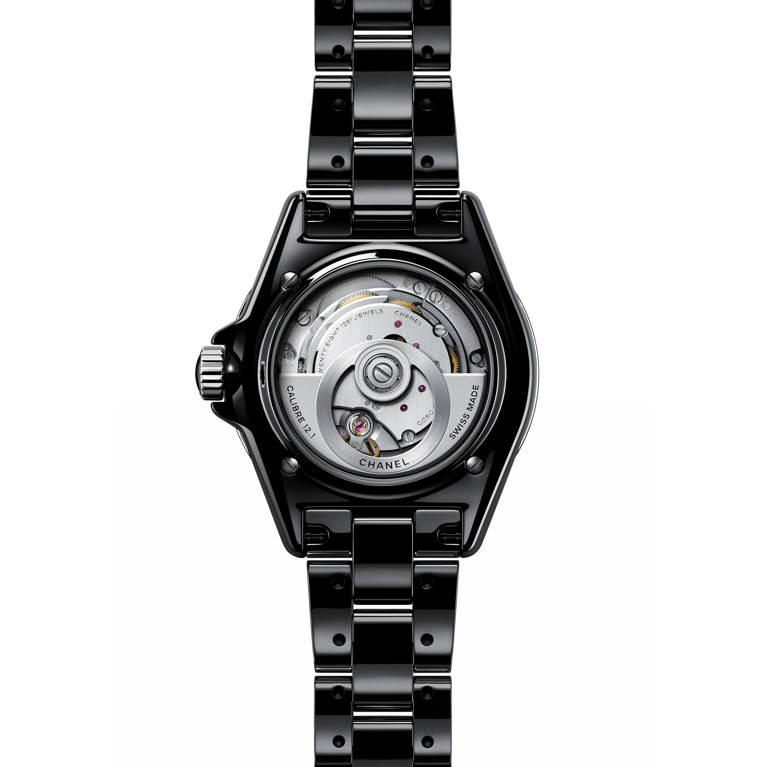 [SUPER CLONE] Chanel J12 Watch Calibre 12.6 – 38 mm Black Dial